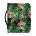 Palm Hawaiian Tropical Pattern Print Leather Bible Cover