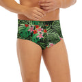Palm Hawaiian Tropical Pattern Print Men's Briefs