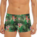 Palm Hawaiian Tropical Pattern Print Men's Short Boxer Briefs