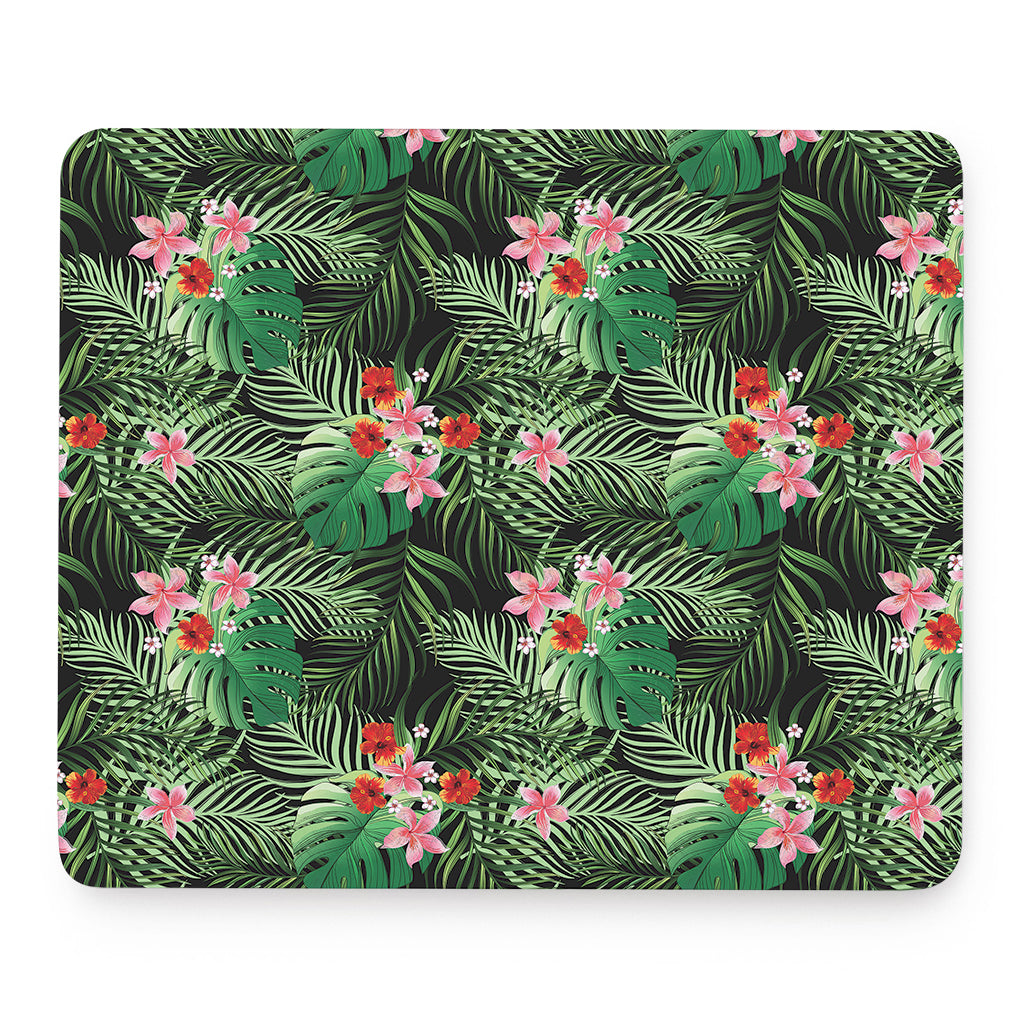 Palm Hawaiian Tropical Pattern Print Mouse Pad