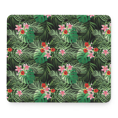 Palm Hawaiian Tropical Pattern Print Mouse Pad