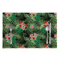 Palm Hawaiian Tropical Pattern Print Placemat