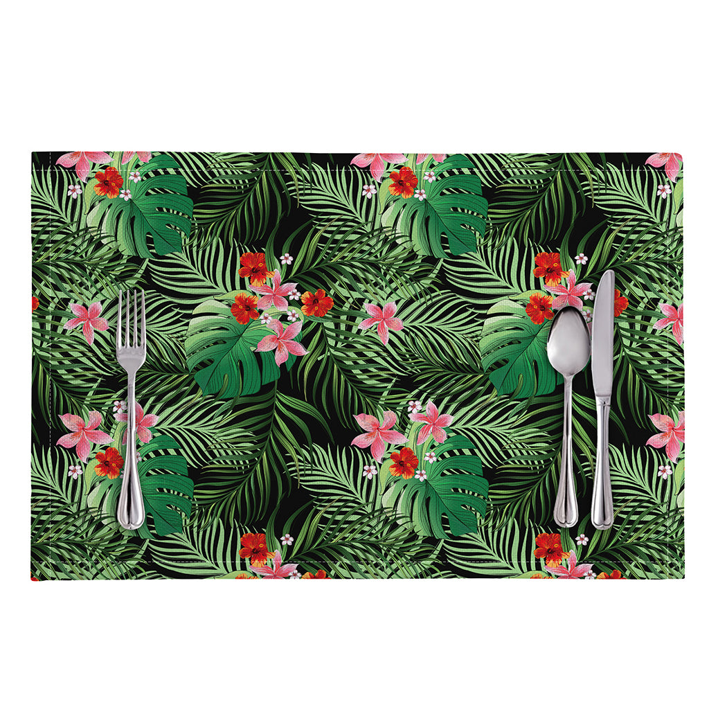 Palm Hawaiian Tropical Pattern Print Placemat