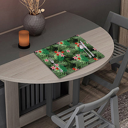 Palm Hawaiian Tropical Pattern Print Placemat
