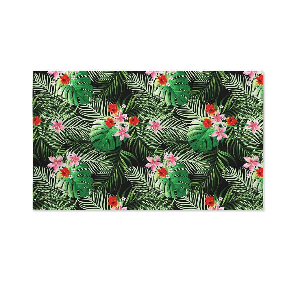 Palm Hawaiian Tropical Pattern Print Polyester Flag