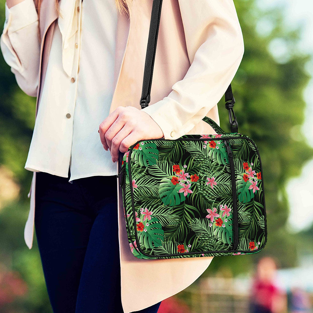 Palm Hawaiian Tropical Pattern Print Shoulder Strap Bible Bag