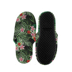 Palm Hawaiian Tropical Pattern Print Slippers