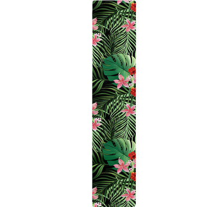 Palm Hawaiian Tropical Pattern Print Table Runner