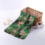 Palm Hawaiian Tropical Pattern Print Towel