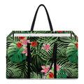 Palm Hawaiian Tropical Pattern Print Utility Tote Bag
