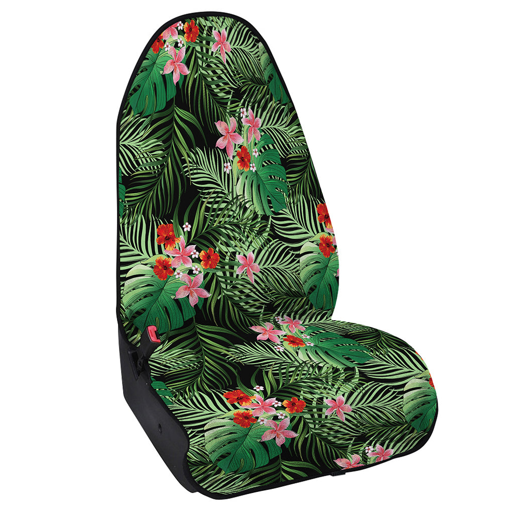 Palm Hawaiian Tropical Pattern Print Waterproof Car Seat Cover