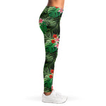 Palm Hawaiian Tropical Pattern Print Women's Leggings