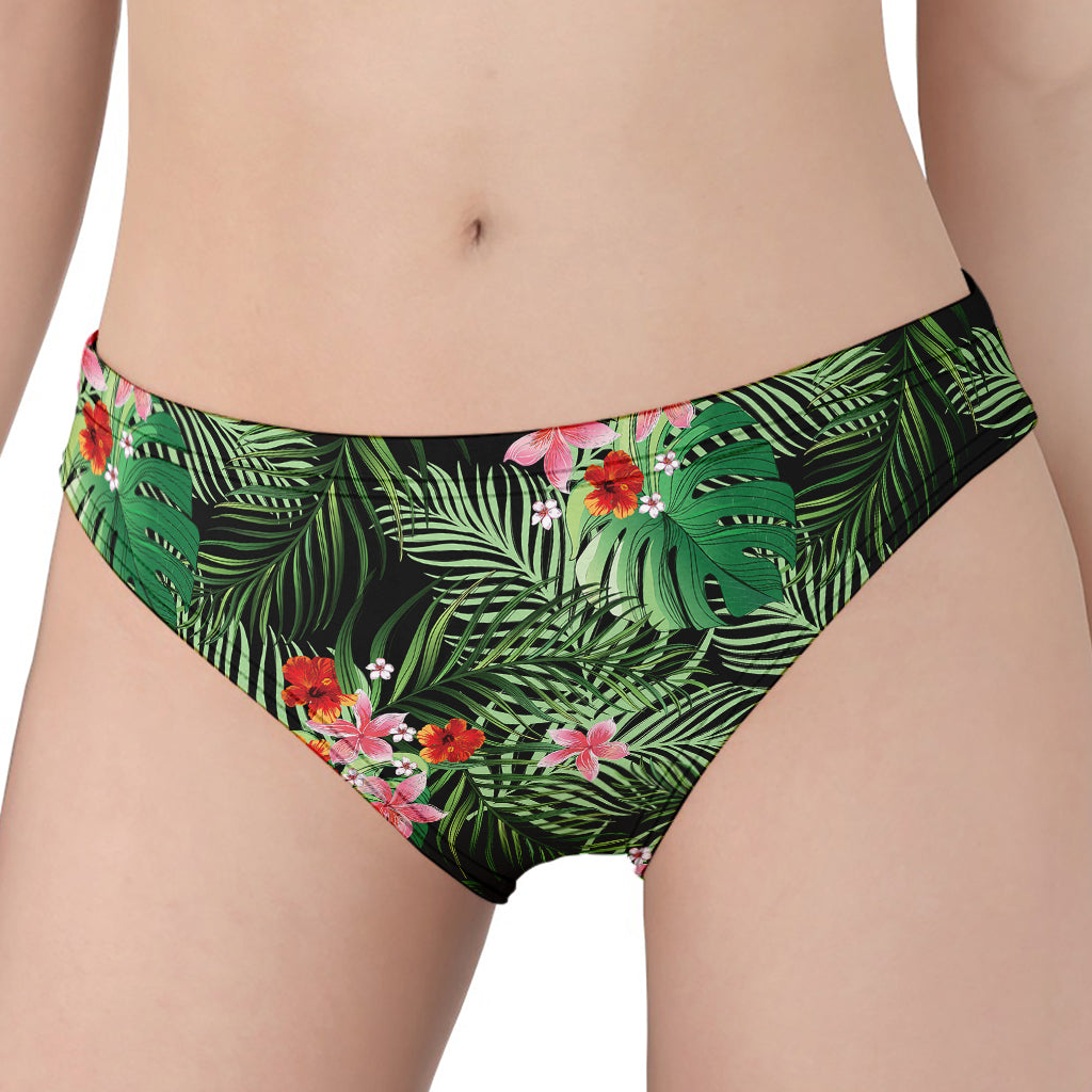 Palm Hawaiian Tropical Pattern Print Women's Panties