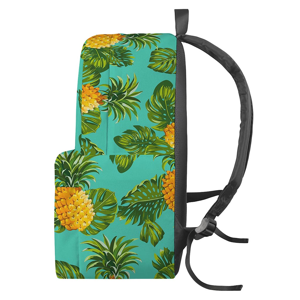 Palm Leaf Pineapple Pattern Print Backpack