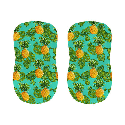 Palm Leaf Pineapple Pattern Print Bar Stool Covers