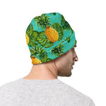 Palm Leaf Pineapple Pattern Print Beanie