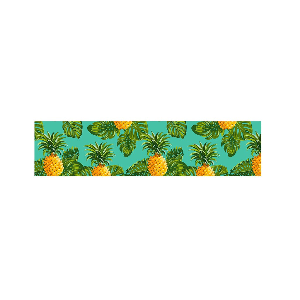 Palm Leaf Pineapple Pattern Print Bed Runner