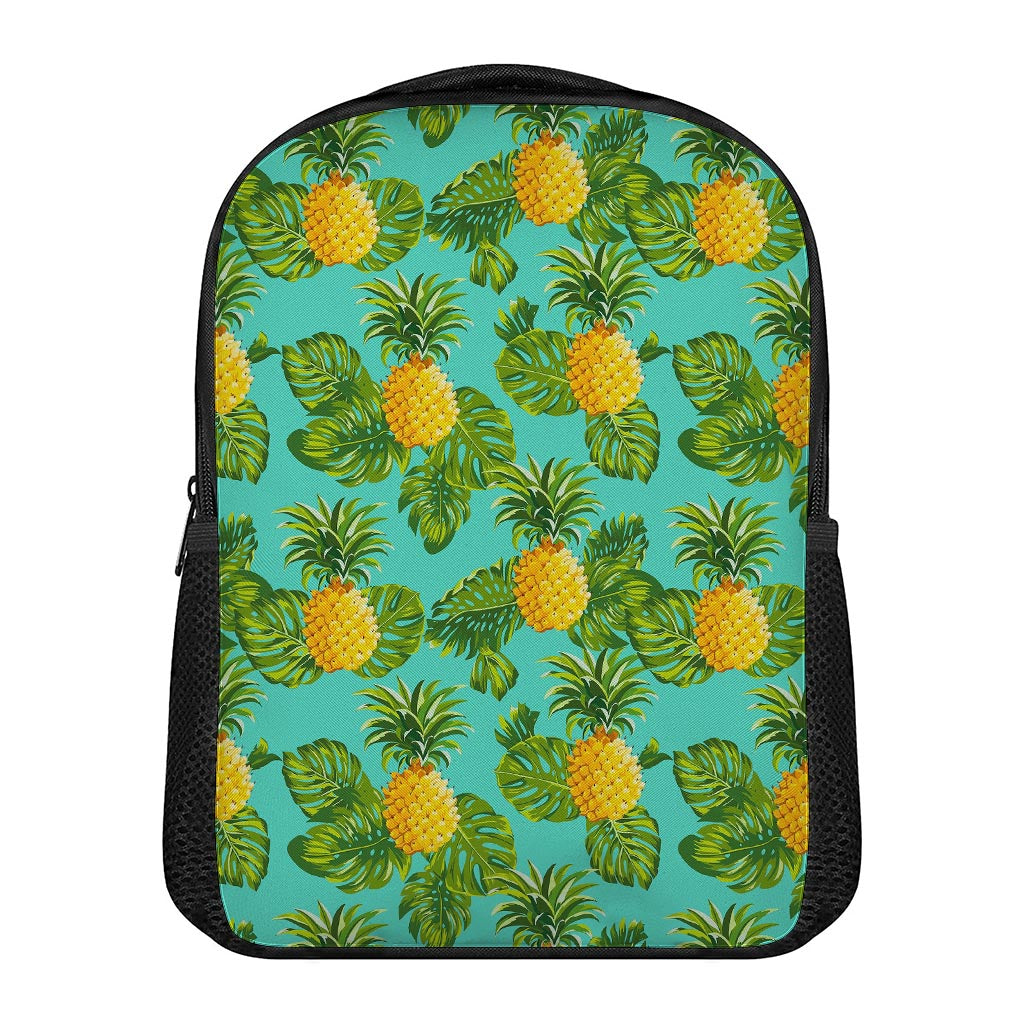 Palm Leaf Pineapple Pattern Print Casual Backpack