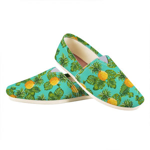 Palm Leaf Pineapple Pattern Print Casual Shoes