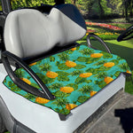 Palm Leaf Pineapple Pattern Print Golf Cart Seat Cover