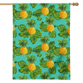 Palm Leaf Pineapple Pattern Print House Flag