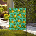 Palm Leaf Pineapple Pattern Print House Flag