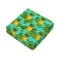 Palm Leaf Pineapple Pattern Print Outdoor Seat Cushion Cover