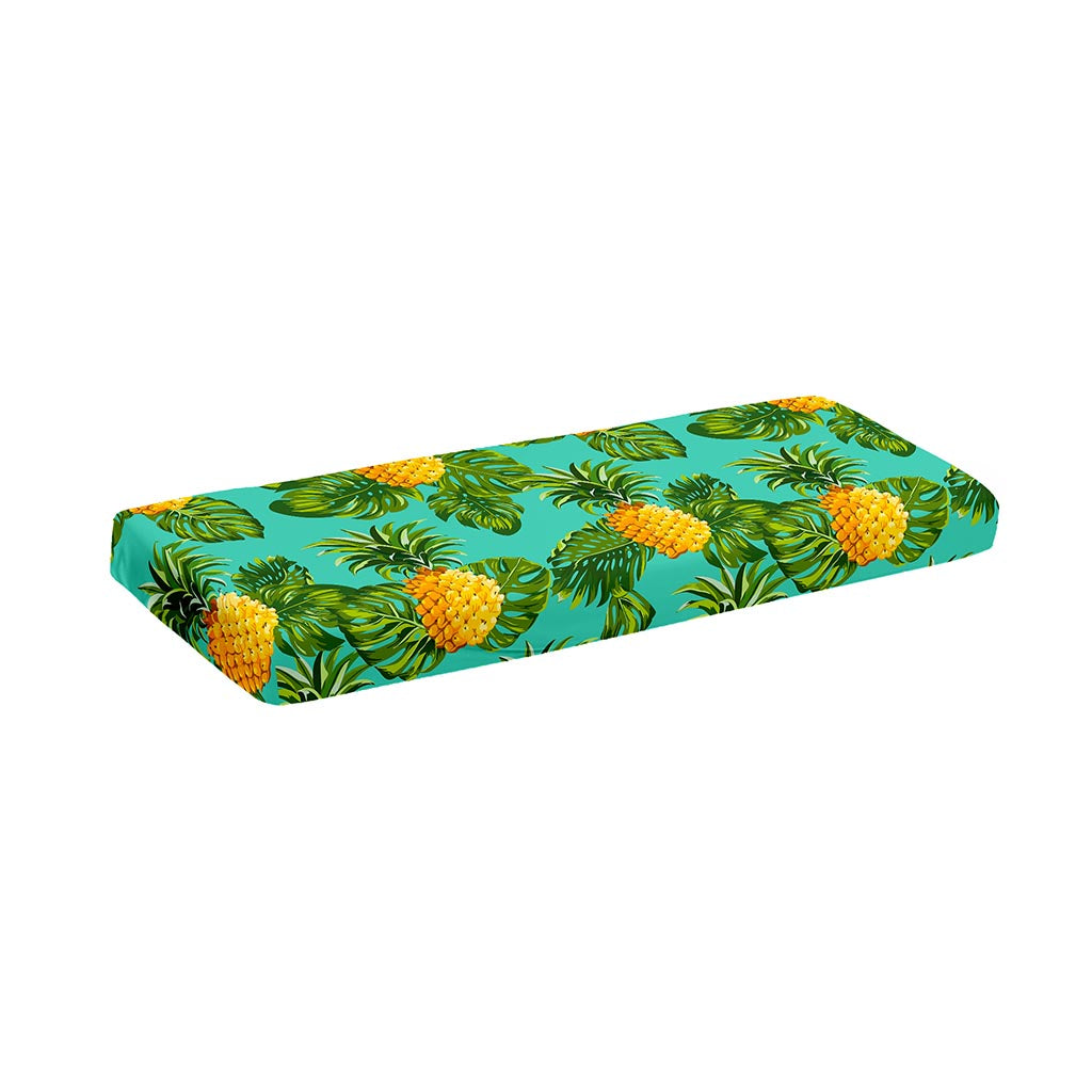 Palm Leaf Pineapple Pattern Print Piano Keyboard Cover