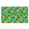 Palm Leaf Pineapple Pattern Print Polyester Doormat