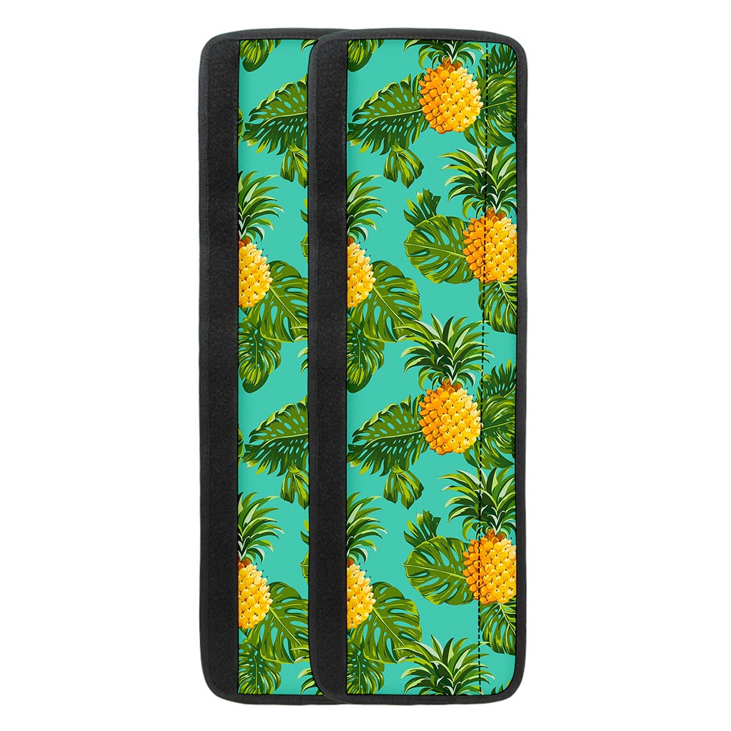 Palm Leaf Pineapple Pattern Print Refrigerator Handle Covers