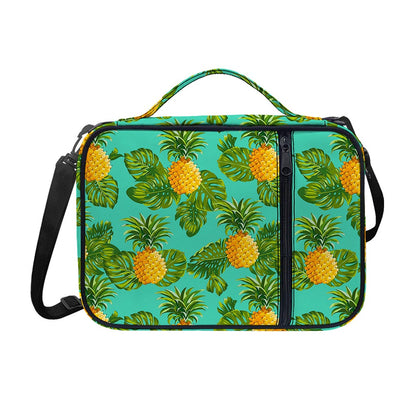 Palm Leaf Pineapple Pattern Print Shoulder Strap Bible Bag