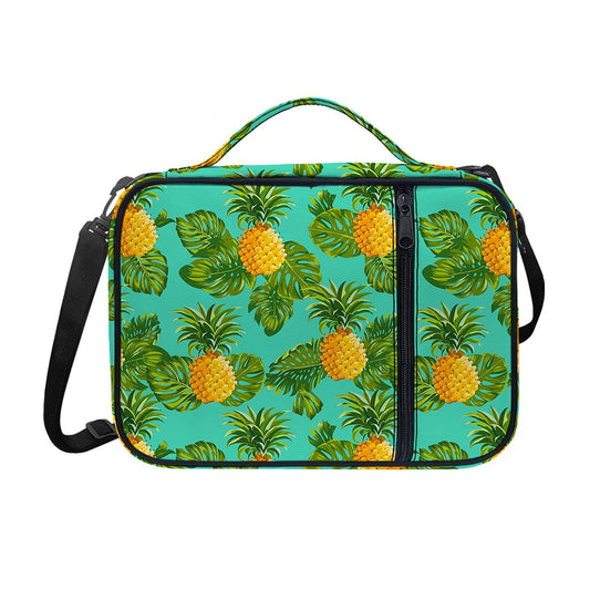 Palm Leaf Pineapple Pattern Print Shoulder Strap Bible Bag