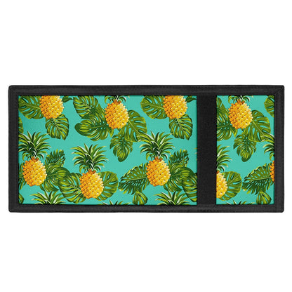 Palm Leaf Pineapple Pattern Print Trifold Wallet