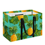 Palm Leaf Pineapple Pattern Print Utility Tote Bag