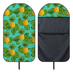 Palm Leaf Pineapple Pattern Print Waterproof Car Seat Cover