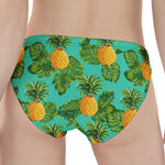 Palm Leaf Pineapple Pattern Print Women's Panties