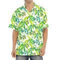 Palm Tree Banana Pattern Print Aloha Shirt