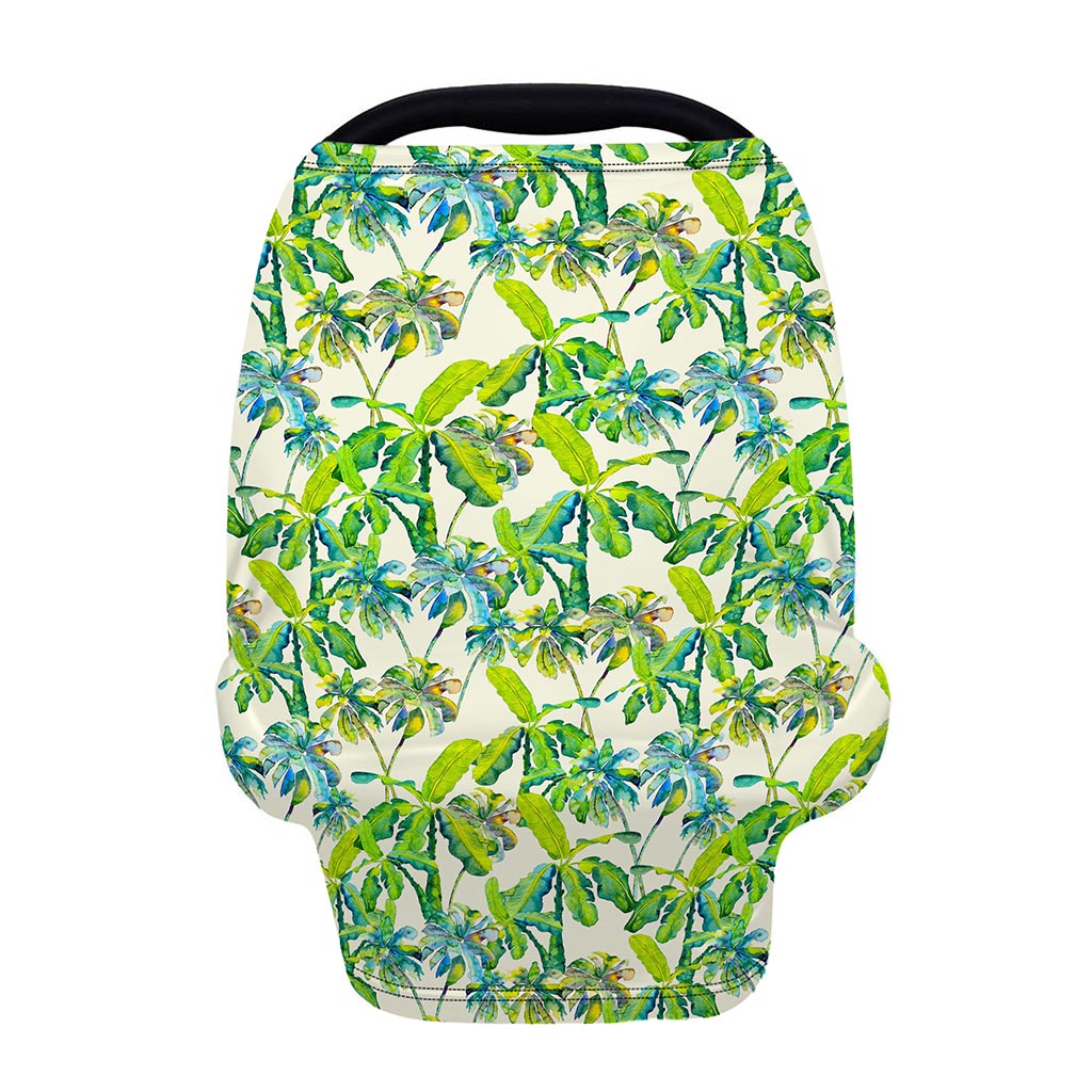 Palm Tree Banana Pattern Print Baby Seat Cover