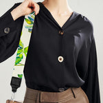 Palm Tree Banana Pattern Print Bag Strap