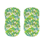 Palm Tree Banana Pattern Print Bar Stool Covers