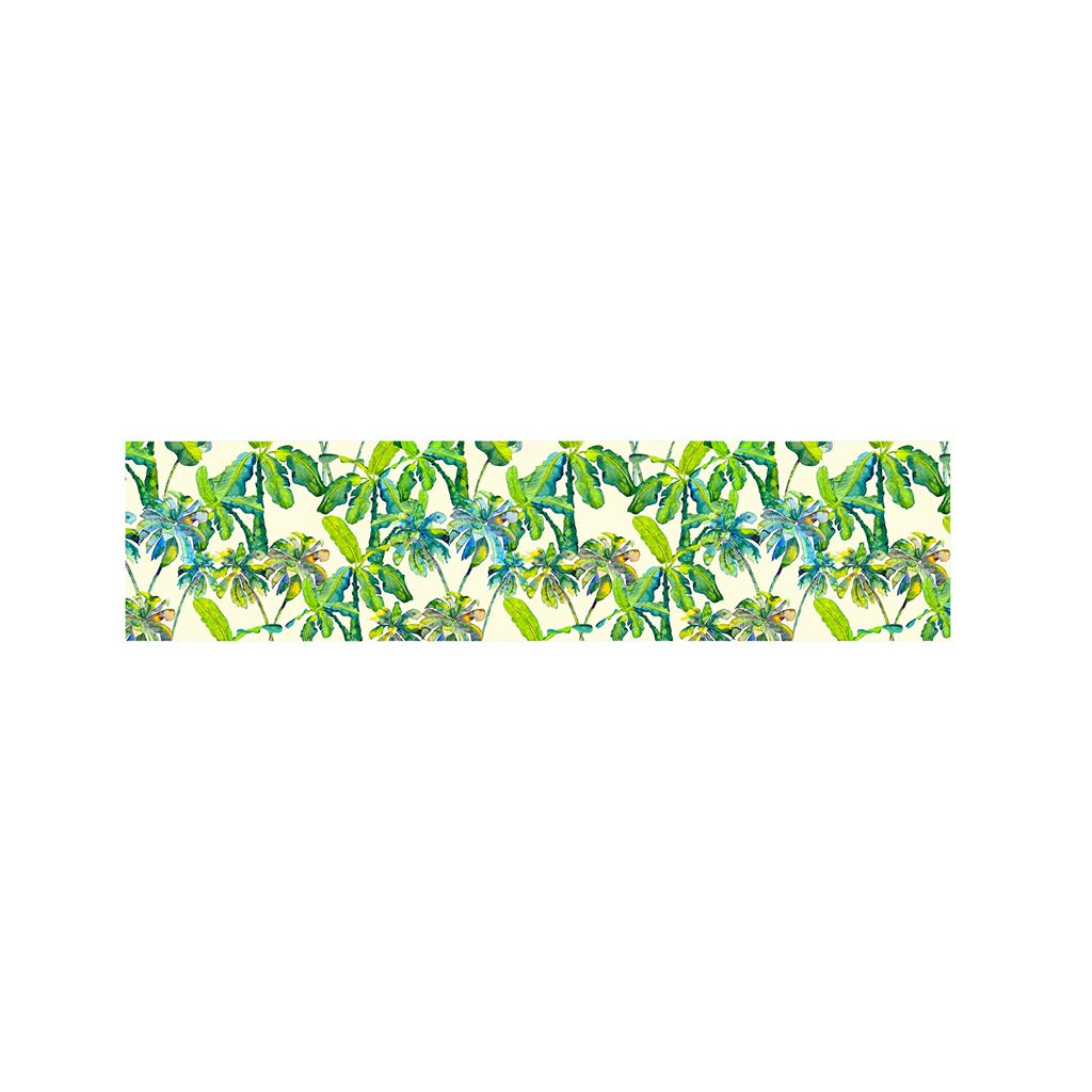 Palm Tree Banana Pattern Print Bed Runner