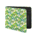 Palm Tree Banana Pattern Print Bifold Wallet