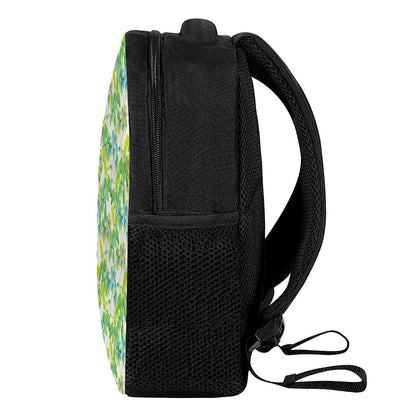 Palm Tree Banana Pattern Print Casual Backpack