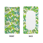 Palm Tree Banana Pattern Print Changing Pad Cover