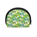 Palm Tree Banana Pattern Print Coin Purse