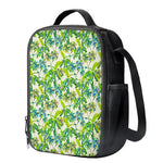 Palm Tree Banana Pattern Print Crossbody Lunch Bag