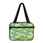 Palm Tree Banana Pattern Print Double Strap Bible Bag