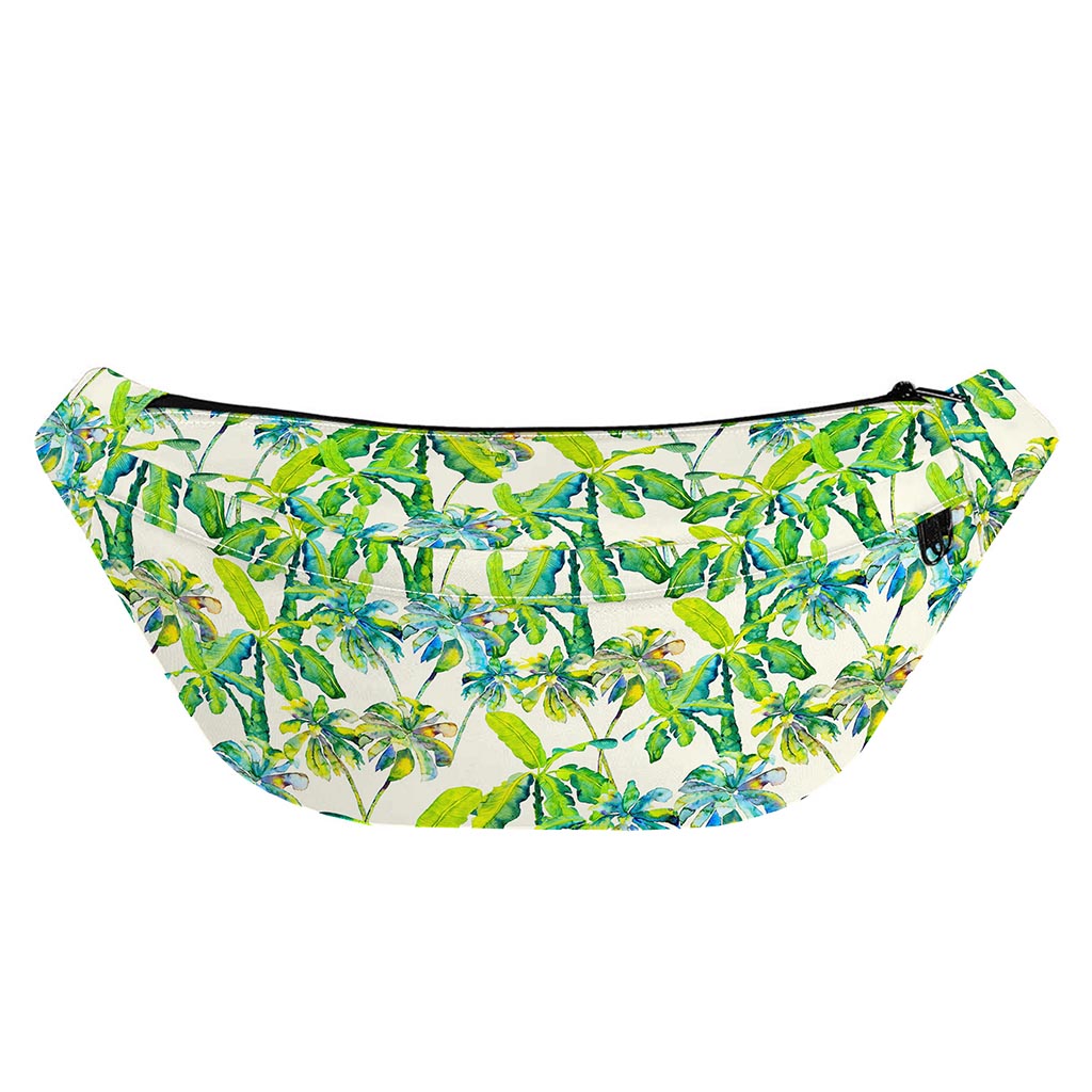 Palm Tree Banana Pattern Print Fanny Pack
