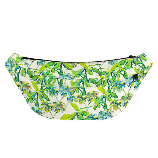 Palm Tree Banana Pattern Print Fanny Pack