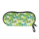 Palm Tree Banana Pattern Print Glasses Case